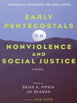 cover image of Early Pentecostals on Nonviolence and Social Justice